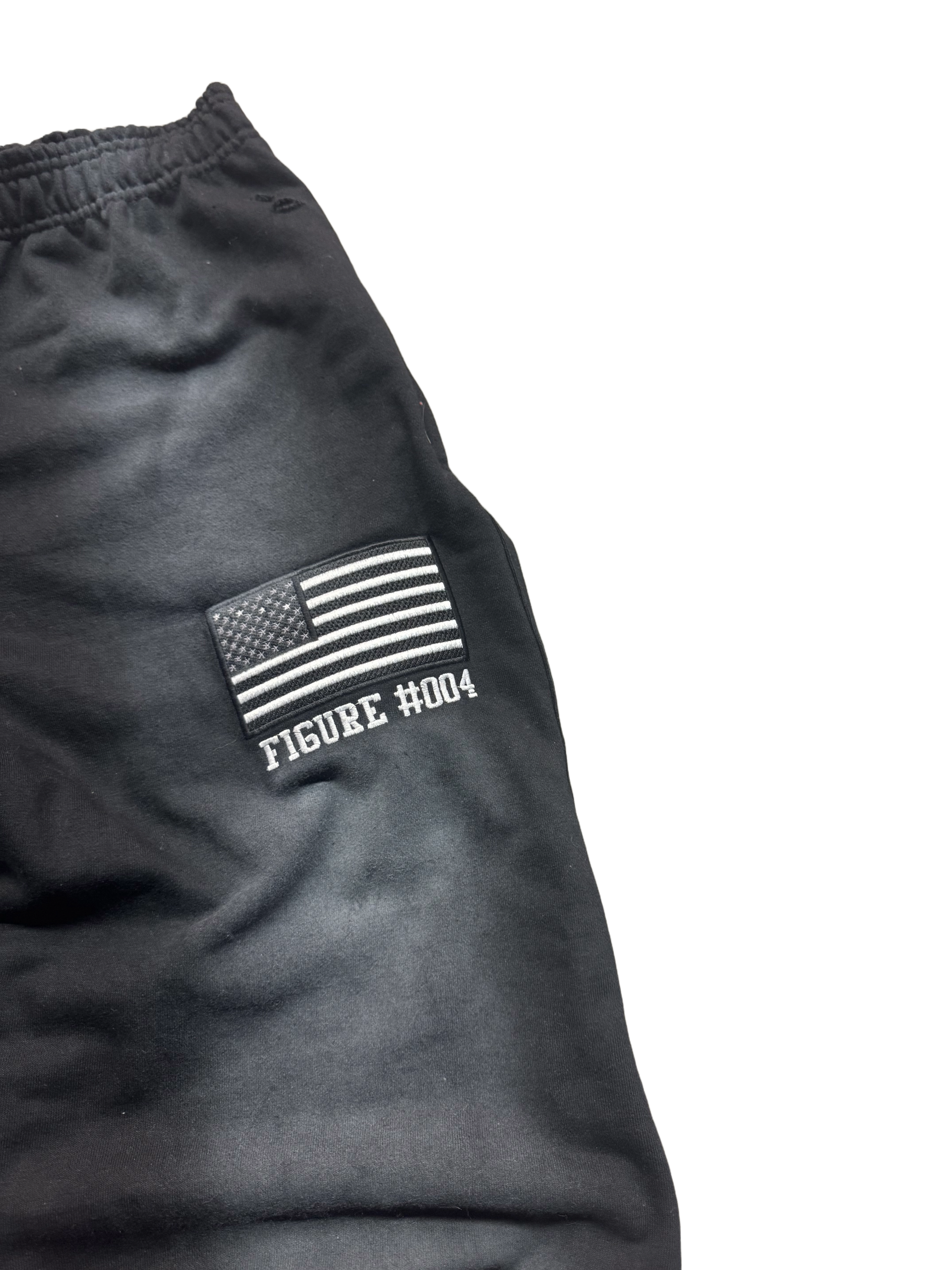 "USA" Sweatpants (Black)