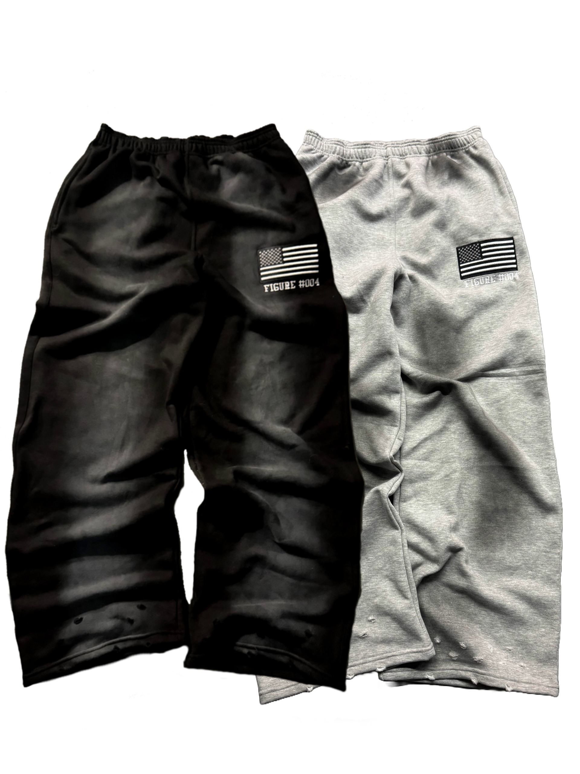 "USA" Sweatpants Bundle ( Grey + Black )